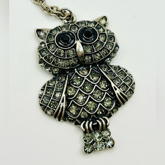 Vintage Horned Owl Necklace 🦉 - Picture 3 of 6